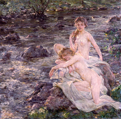 The Bathers by Robert Lewis Reid