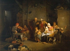 The Blind Fiddler by David Wilkie