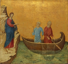 The Calling of the Apostles Peter and Andrew by Duccio di Buoninsegna