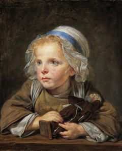 The Capuchin Doll by Jean-Baptiste Greuze