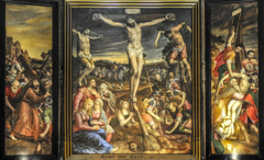 The Crucifixion by Michiel Coxie I