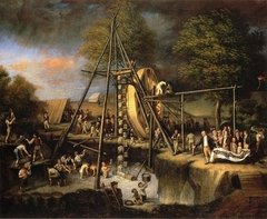 The Exhumation of the Mastadon by Charles Willson Peale