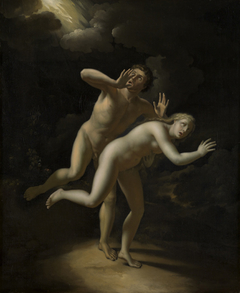 The expulsion from paradise (Genesis 3:22-24) by Adriaen van der Werff