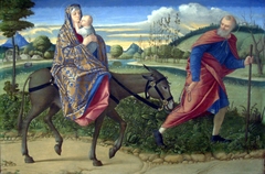 The Flight into Egypt by Vittore Carpaccio