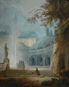 The Fountain by Hubert Robert