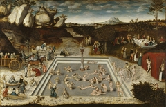 The fountain of youth by Lucas Cranach the Elder