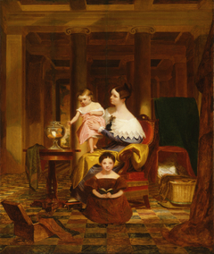 The Goldfish Bowl (Mrs. Richard Cary Morse and Family) by Samuel Morse