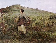 The grape harvest by Jules Bastien-Lepage