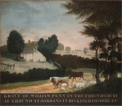 The Grave of William Penn by Edward Hicks