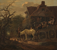 The Halting Place by Govert Dircksz Camphuysen