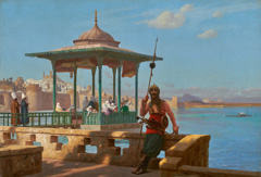 The Harem in the Kiosk by Jean-Léon Gérôme