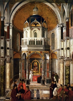 The Healing of Pietro dei Ludovici by Gentile Bellini