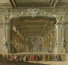 The Interior of a Theatre by Anonymous