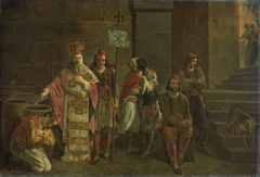 The Last Defenders of Mesolóngion, 22 April 1826, episode from the Greek War of Independence by Joseph Denis Odevaere