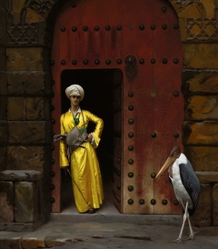 The Marabou by Jean-Léon Gérôme