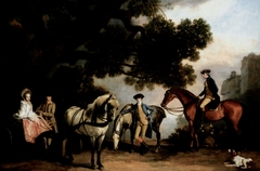 The Milbanke and Melbourne Families by George Stubbs