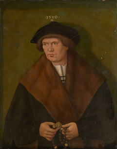 The Nuremberg dressmaker Hans Pirkel the Younger by Hans Brosamer