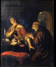 The Old Lover by Frans van Mieris the Elder