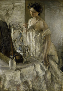 The pearl necklace by Henry Tonks