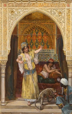 The Pet of the Harem - Richard Caton Woodville - ABDAG003496 by Richard Caton Woodville