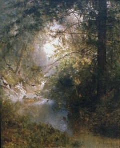 The Pool by Alexander Helwig Wyant