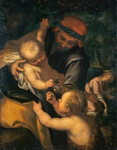 The Rest on the Flight into Egypt by Giovanni Battista Paggi