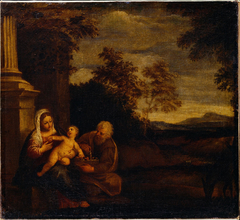 The Rest on the Flight into Egypt by Pier Francesco Mola