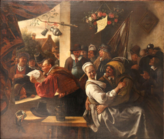 The Rhetoricians by Jan Steen