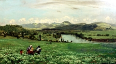 The Rhine near Säckingen by Hans Thoma