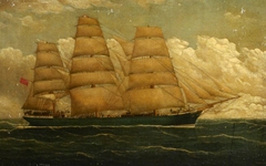 The ship Vellore by Frederick Tudgay