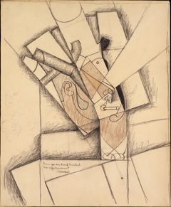 The Smoker by Juan Gris