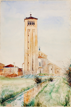 The Tower, Cathedral of Torcello by Cass Gilbert