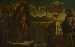 The Virgin and Child with Saints by Anonymous