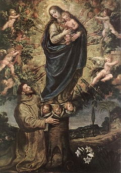 The Vision of Saint Francis of Assisi by Vincenzo Carducci