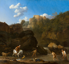 The Waterfalls at Tivoli by Karel Dujardin