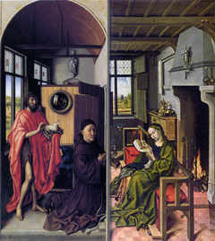 The Werl Triptych by Robert Campin