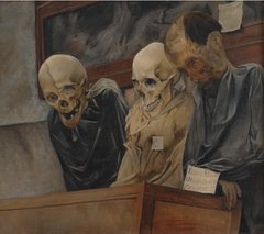 Three Skulls from Convento dei Cappucini at Palermo by Laurits Andersen Ring