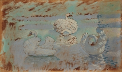 Three Swans by Henri-Edmond Cross