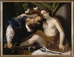 Tiresias transformed into a woman by Pietro della Vecchia