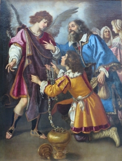 Tobias's Farewell to the Angel by Giovanni Biliverti