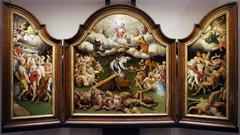 Triptych of the Last Judgement and the Triumph of Death by Hermann tom Ring