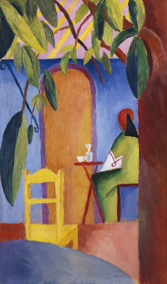 Türkisches Café by August Macke