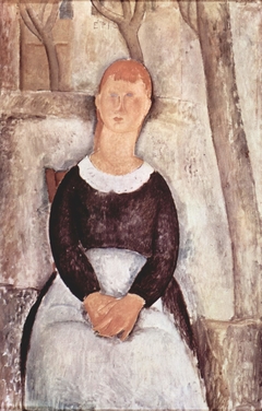 The Pretty Vegetable Vendor by Amedeo Modigliani