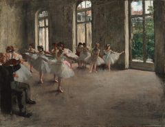 Ballettprobe by Edgar Degas