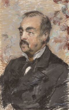 Portrait of Julien de la Rochenoire by Edouard Manet