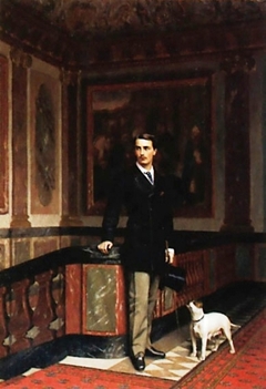 Le Comte de la Rouchefoucauld et duc de Doudeauville by Jean-Léon Gérôme