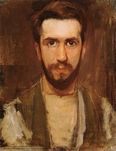 Self-portrait by Piet Mondrian