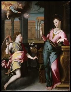 The Annunciation by Santi di Tito