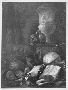 Vanitas-Stillleben by Matthias Withoos