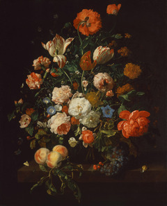 Vase with Flowers by Rachel Ruysch